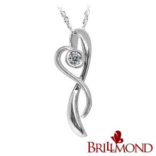 【BRILLMOND JEWELRY】心戀10分真鑽墜(10分天然美鑽)