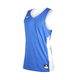 【NIKE 耐吉】男籃球背心-雙面穿 無袖背心 籃球 球衣 藍白(867766494)