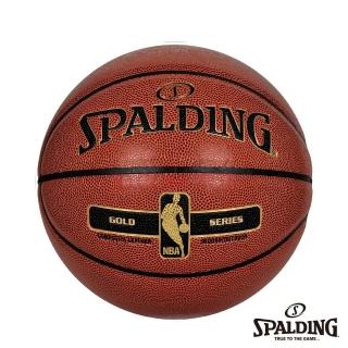 【SPALDING】斯伯丁 金色NBA 籃球 7號(PU)