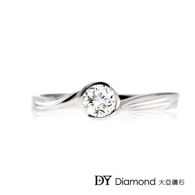 DY Diamond 大亞鑽石【DY Diamond 大亞鑽石】18K金 0.15克拉 經典求婚女戒