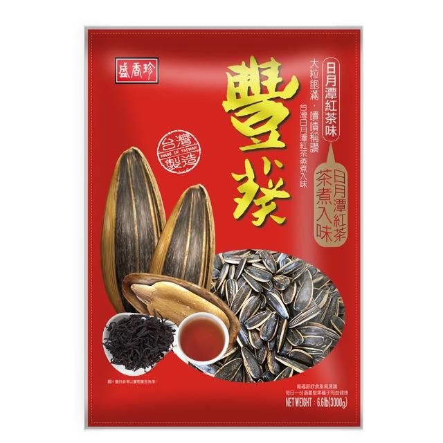 【盛香珍】豐葵香瓜子3kg量販包(焦糖/日月潭紅茶/桂圓紅棗/海鹽)