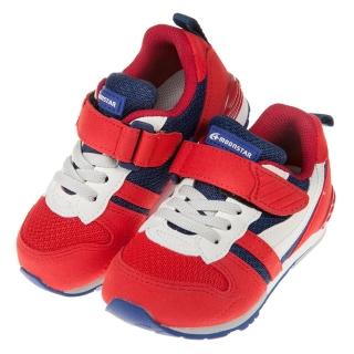 【布布童鞋】Moonstar日本Hi系列紅藍色兒童機能運動鞋(I8P1S2A)