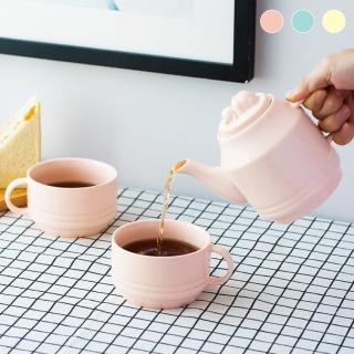 【嘿豬豬 x 交換禮物】茶壺杯組(兩杯一壺/下午茶)