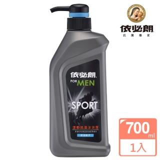 【IBL 依必朗】男性運動抗菌沐浴露 控油制汗700ml