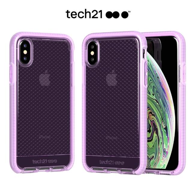 【tech21】英國Tech 21超衝擊EVO CHECK防撞軟質格紋保護殼-iPhone Xs Max(iPhone用戶獨享價)