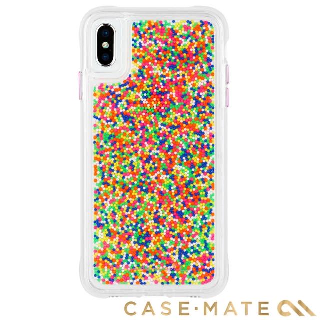 【美國 CASE-MATE】iPhone XS Max Sprinkles(繽紛彩虹糖防摔手機保護殼)