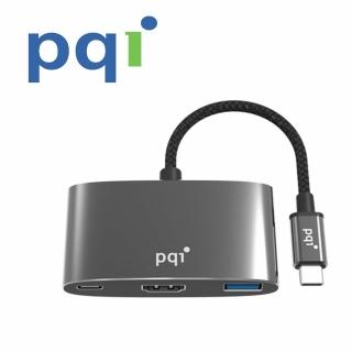 【PQI 勁永】USB-C 3-Port Multi Hub 轉接器HDMI