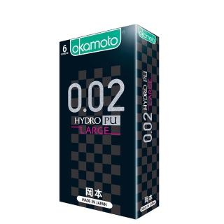 【okamoto 岡本】002L Hydro水感勁薄保險套(6入)