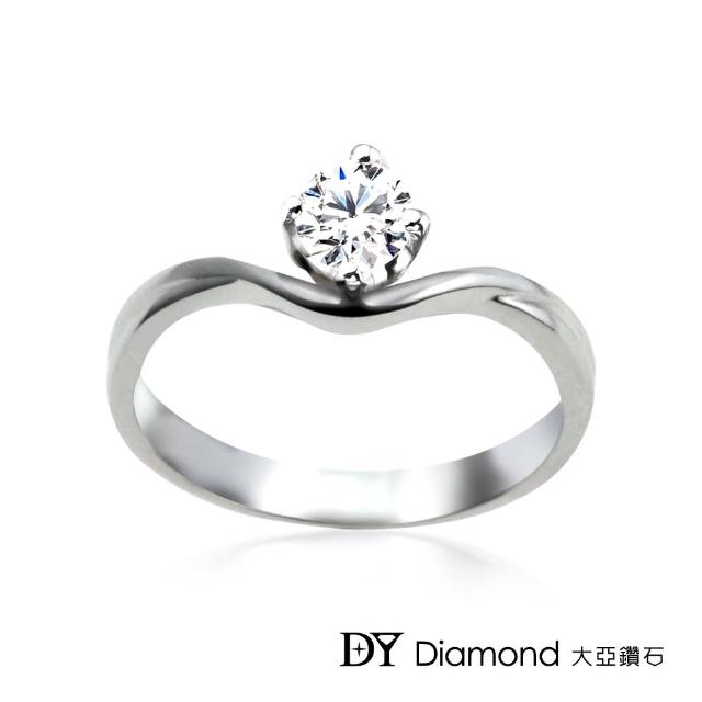 DY Diamond 大亞鑽石【DY Diamond 大亞鑽石】18K金 0.20克拉 經典鑽石女戒