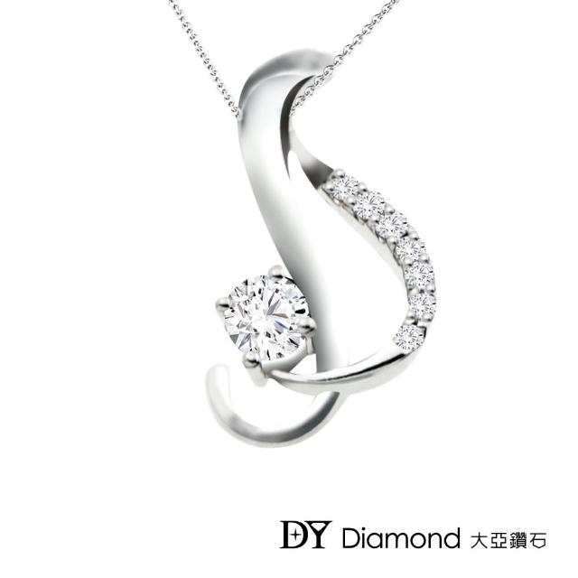 DY Diamond 大亞鑽石【DY Diamond 大亞鑽石】18K金 0.15克拉 時尚設計鑽墜