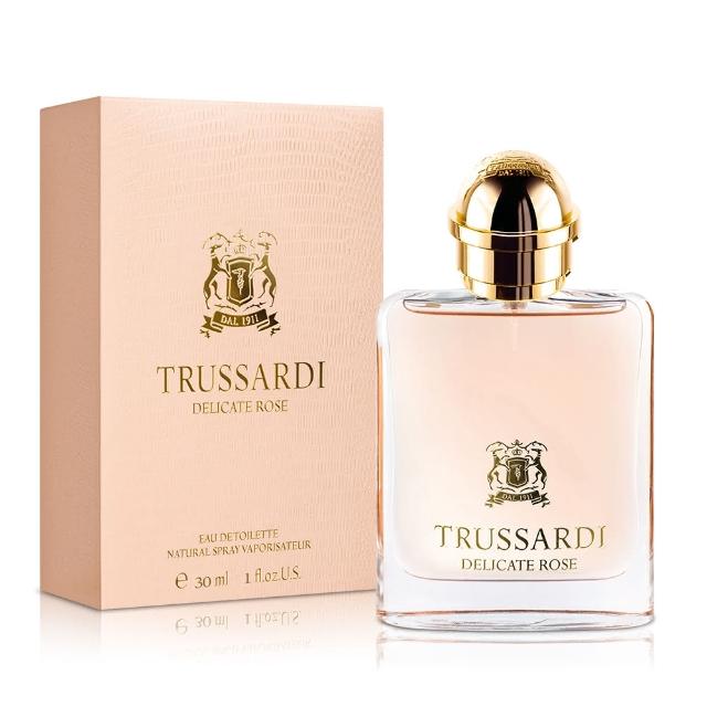 【Trussardi 楚沙迪】玫瑰女性淡香水(30ml)