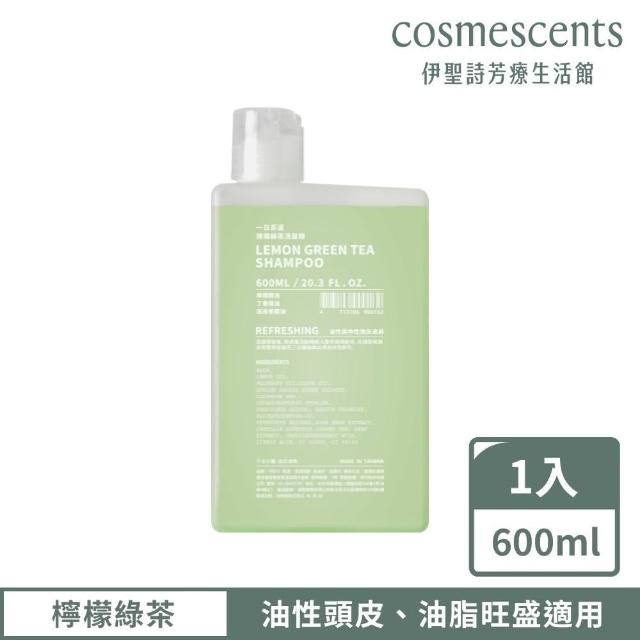 【伊聖詩】一日茶道TEAORY 洗髮精600ml(多款任選/檸檬綠茶/菊花普洱/蜂蜜烏龍/薄荷烏龍/蜜柑紅茶/皇家胭脂)