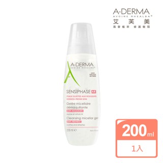 【A-DERMA 艾芙美】燕麥舒緩卸妝凝膠200ml