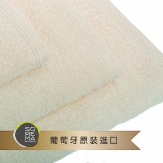 【Sorema 舒蕾馬】原色精緻毛巾 50x100cm 南歐陽光明星品牌(★象牙 Natural★)