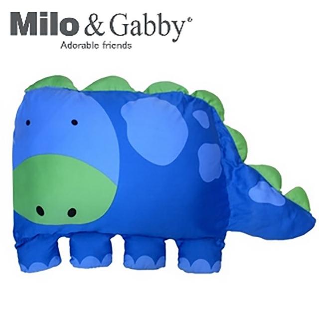【Milo&Gabby】動物好朋友-超細纖維防蹣銀離子兒童枕心+枕套組(多款任選)