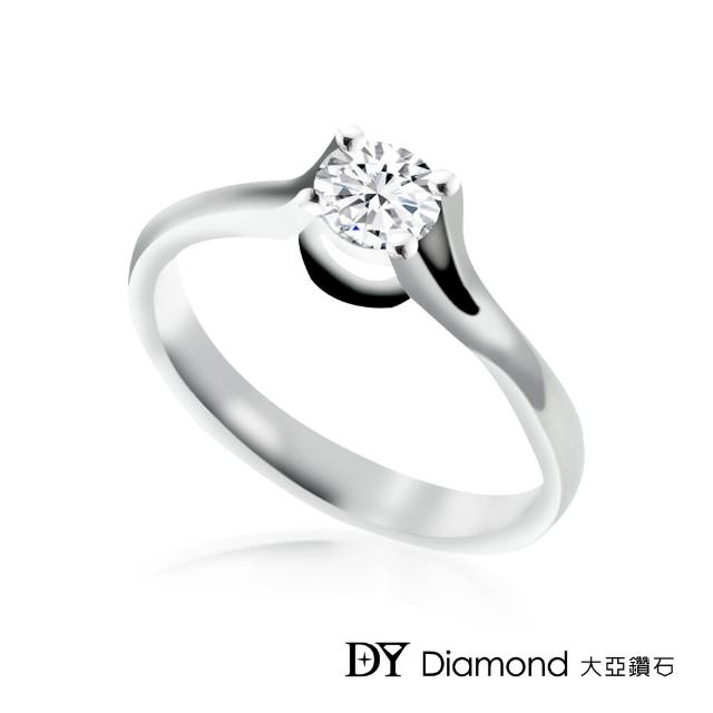 DY Diamond 大亞鑽石【DY Diamond 大亞鑽石】18K金 0.20克拉 經典鑽石女戒