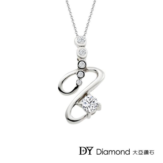 DY Diamond 大亞鑽石【DY Diamond 大亞鑽石】18K金 0.15克拉 時尚設計鑽墜