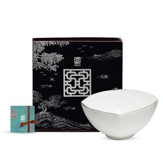 【TALES 神話言】花窗舞影-十全松壽．碗(文創 禮品 禮物 收藏)