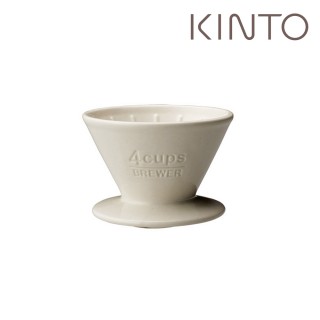 【Kinto】SCS陶瓷濾杯4杯-白