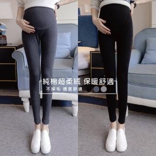 【J H collection】保暖加絨加厚媽咪托腹內搭褲 L-2XL(現+預  黑色 / 深灰色 / 淺灰色)
