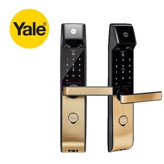 【Yale 耶魯】耶魯YDM7216指紋、密碼、卡片、機械鑰匙、APP五合一電子鎖 公司貨(YDM-7216 電子鎖 耶魯7216)