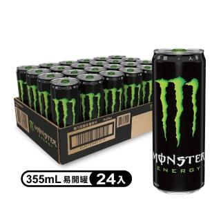 【Monster Energy 魔爪】能量碳酸飲料 易開罐355ml x24入/箱