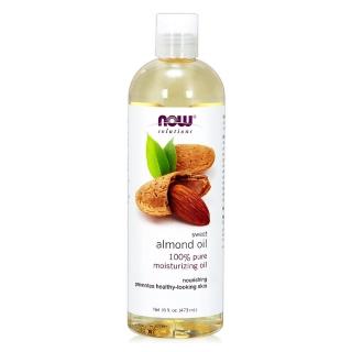 【NOW】甜杏仁油Sweet Almond Oil(16 oz / 473 ml)