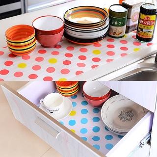 【E.City】日式可裁剪印花防潮抽屜櫥櫃墊(3入)