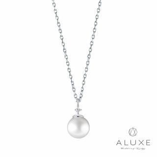 【A-LUXE 亞立詩】寵愛系列Beloved 18K金7-7.5mm淡水珍珠項鍊