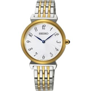 【SEIKO 精工】CS 城市優雅宮廷風石英錶-金30mm(7N00-0BM0K/SFQ800P1)