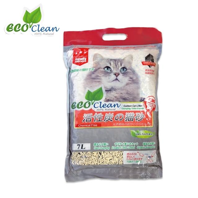 【ECO 艾可】豆腐貓砂7L/2.8kg-6入組-原味/綠茶/玉米/活性炭(環保貓砂)