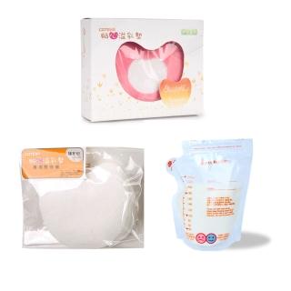 【COTEX 可透舒】母乳組(環保溢乳墊+補充包+母乳冷凍袋40入)