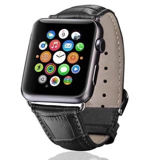 【IN7】Apple Watch 鱷魚紋系列手工真皮錶帶38mm/40mmm
