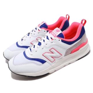 【NEW BALANCE】慢跑鞋 CM997HAJD 低筒 運動 男鞋 紐巴倫 輕量 透氣 舒適 球鞋 穿搭 白 藍(CM997HAJD)