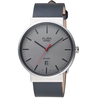 【ALBA】簡約潮流時尚腕錶(VJ42-X269Z AS9H45X1 銀灰面)