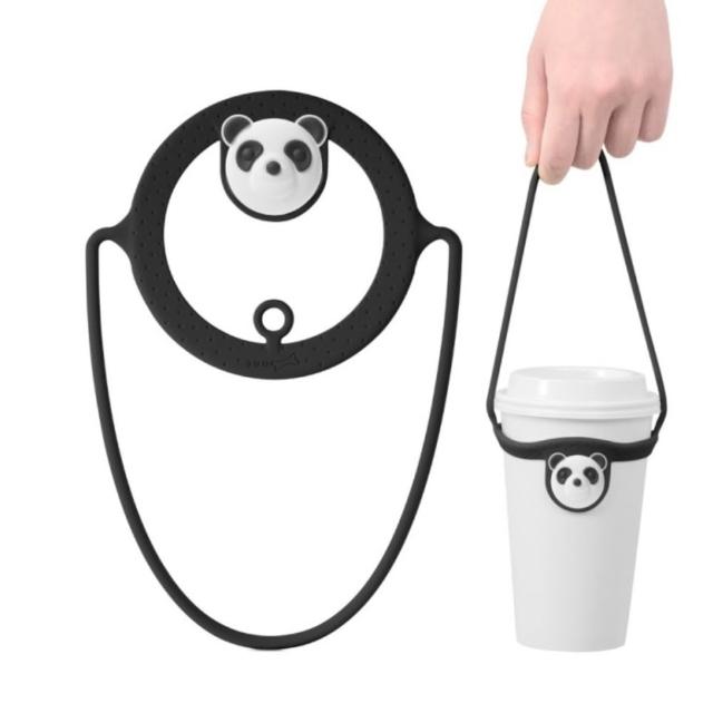 【Bone 蹦克】環保杯綁 Cup Tie (飲料提袋/環保矽膠/飲料袋/手提/杯袋)