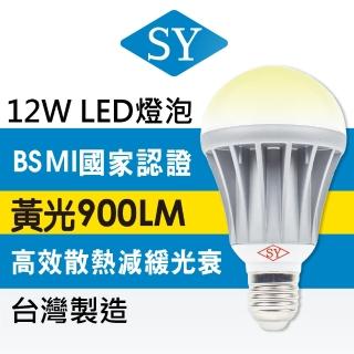 【SY 聲億科技】全電壓 LED 12W 燈泡 24入組(CNS認證版)
