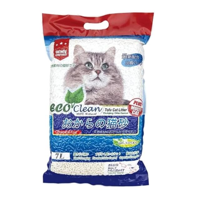 【ECO 艾可】豆腐貓砂 7L/2.8kg*6包組(豆腐貓砂)