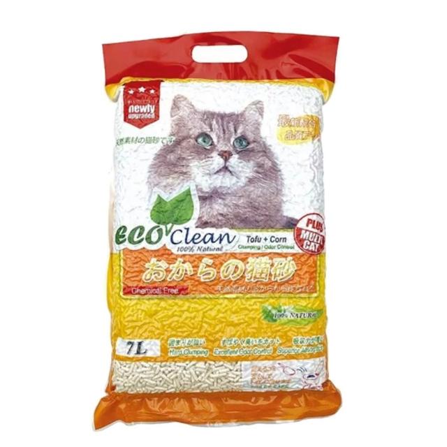 【ECO 艾可】豆腐貓砂 7L/2.8kg*6包組(豆腐貓砂)