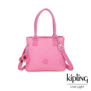 【KIPLING】甜美糖果粉肩背側背方包-ESILO