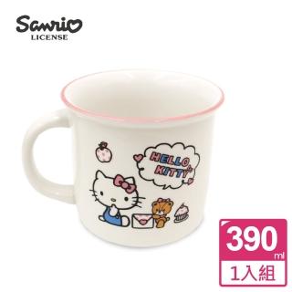 【SANRIO 三麗鷗】Hello Kitty 仿搪瓷杯(390ml)