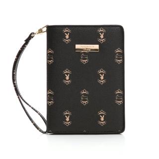 【PLAYBOY】護照夾 Choco Bunny 巧克兔兔(黑色)