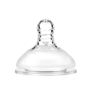 【PUKU 藍色企鵝】REAL寬口防脹十字L奶嘴(二入)