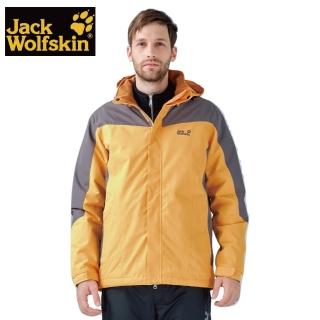 【Jack wolfskin 飛狼】Titan 防風防潑水保暖外套 男款(內刷毛)