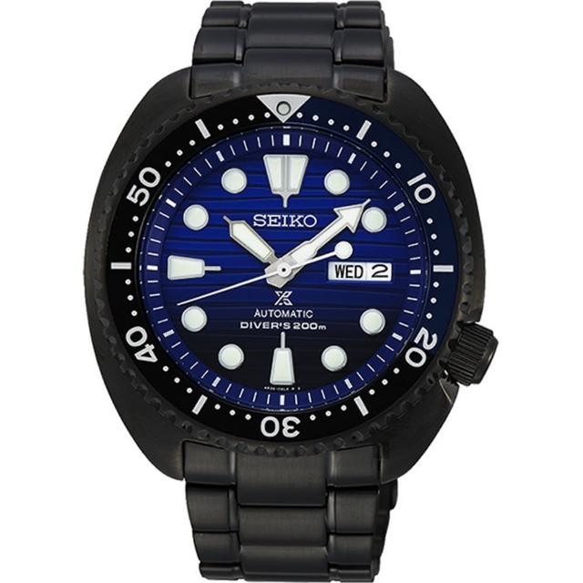 【SEIKO 精工】PROSPEX SCUBA 藍鯨潛水機械錶45mm(SRPD11J1/4R36-05H0SD)