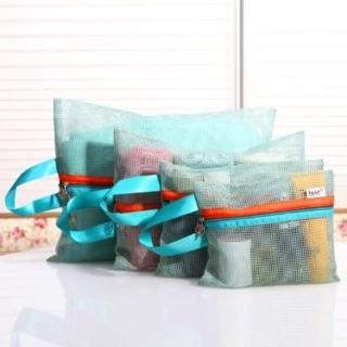 【PS Mall】旅行衣物網格收納袋四件組(J171)