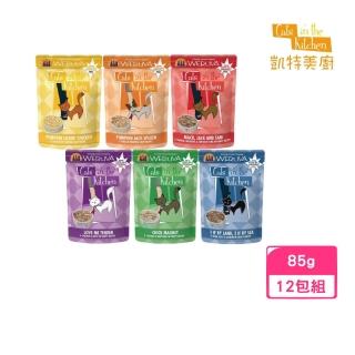 【Cats in the Kitchen 凱特美廚】貓咪無穀主食餐包 3.0oz/85g(12包組)