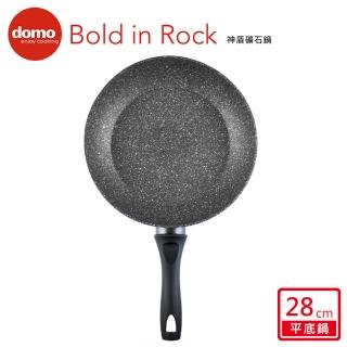 【domo鍋具】神盾礦石平底鍋28cm