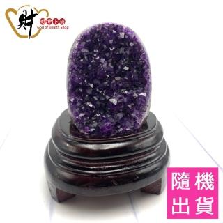 【財神小舖】頂級天然烏拉圭紫晶鎮 400-500g(隨機出貨)