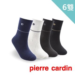 【pierre cardin 皮爾卡登】蘇格蘭寬口紳士襪-6入組(紳士襪/寬口襪/男襪)